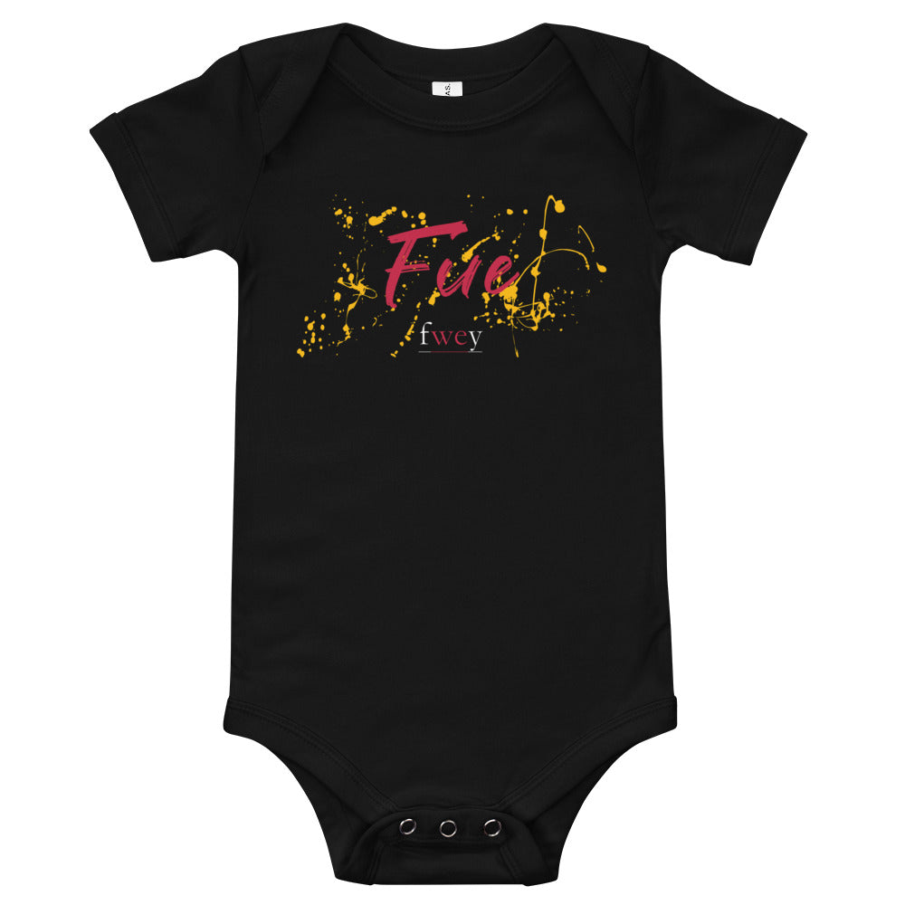 Red&Yellow Infant Onesie